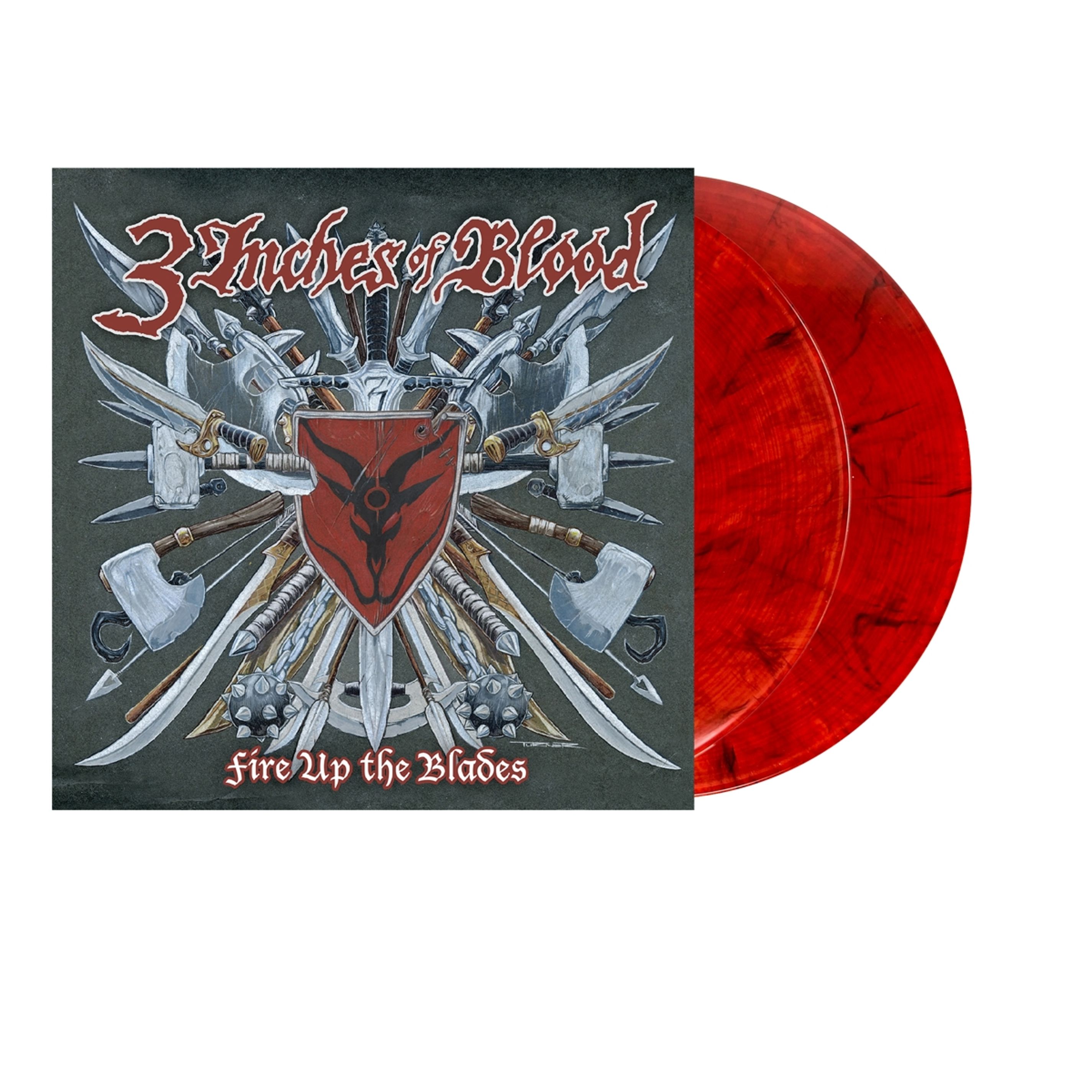 3 INCHES OF BLOOD - Fire Up the Blades (Ltd Expanded 2LP Crimson Fire Vinyl Edition)